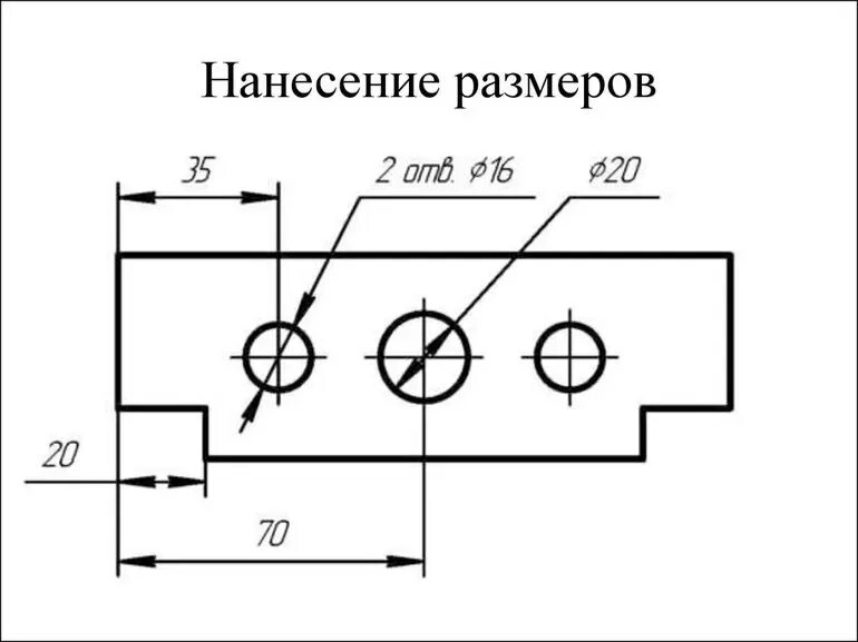 Нанесение чертежей. Как ставятся Размеры на чертеже. Правила нанесения размеров на чертежах. Простановка размеров на чертеже диаметры. Инженерная Графика Простановка размеров.