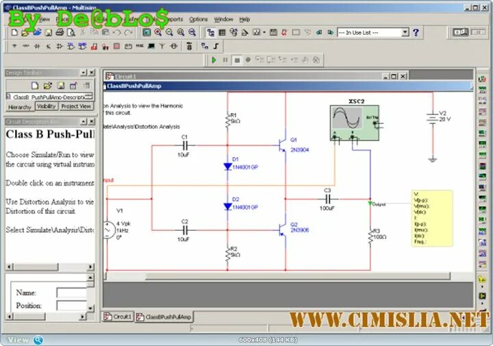 Workbench windows 10. Фурье анализатор electronics workbench. ni ultiboard интерфейс. электробезопасность лабораторные работы в multisim.