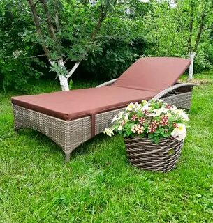 Лежанка из ротанга