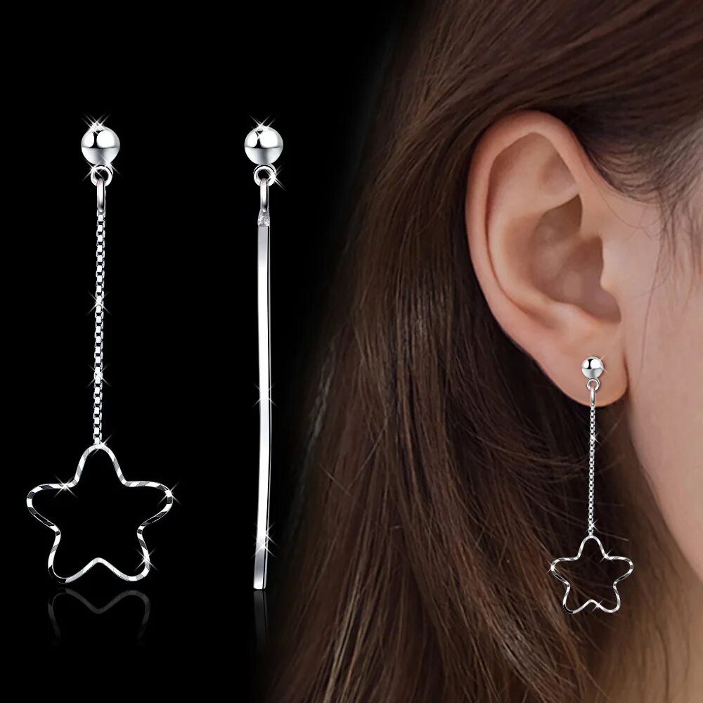 серьги. разные сережки в ушах. разные сережки. разные сережки. корейские ассиметричные серьги.