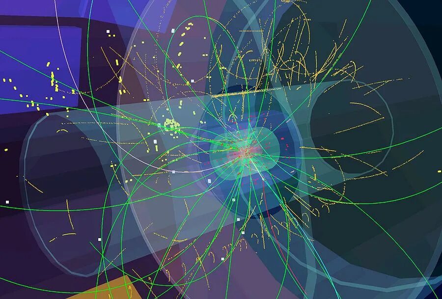 Физик частиц. Бозон Хиггса и темная материя. Квантовая физика Бозон Хиггса. Элементарные частицы коллайдер. Движение элементарных частиц.