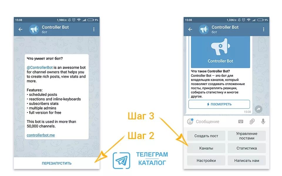 Как подключить бота к каналу. Контроллер бот телеграмм. Бот обратной связи. Контроллер бот в телеграмме как пользоваться.
