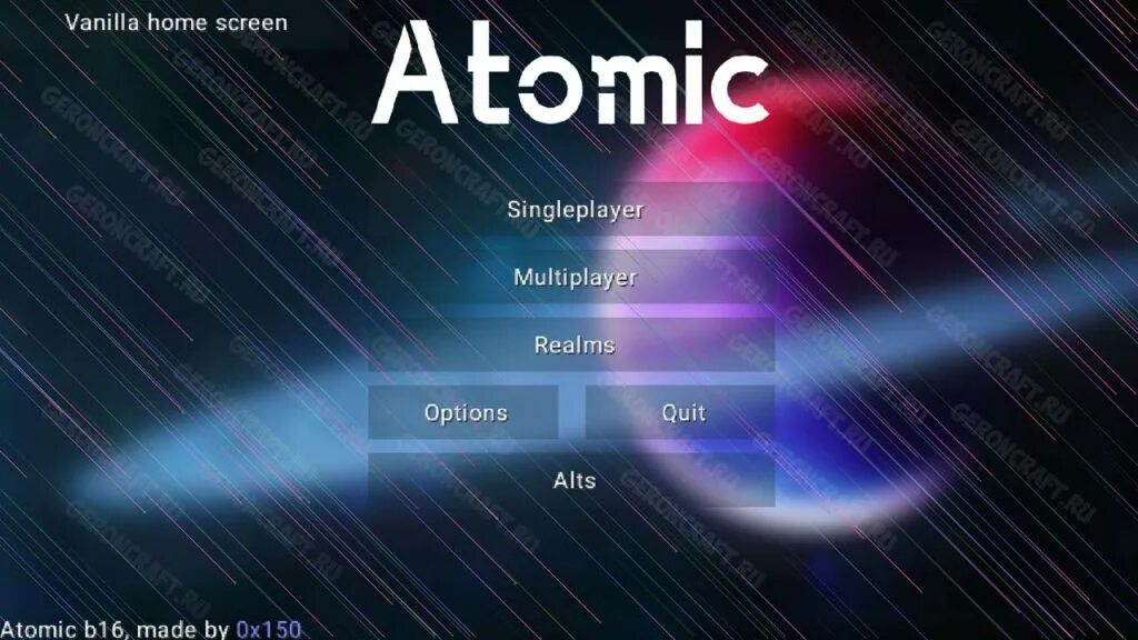 Anti client. Atom client. 18+Atomic Atomic. Atomic client.