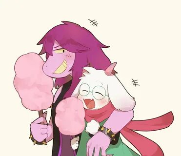 #DELTARUNE Susie & Ralsei.