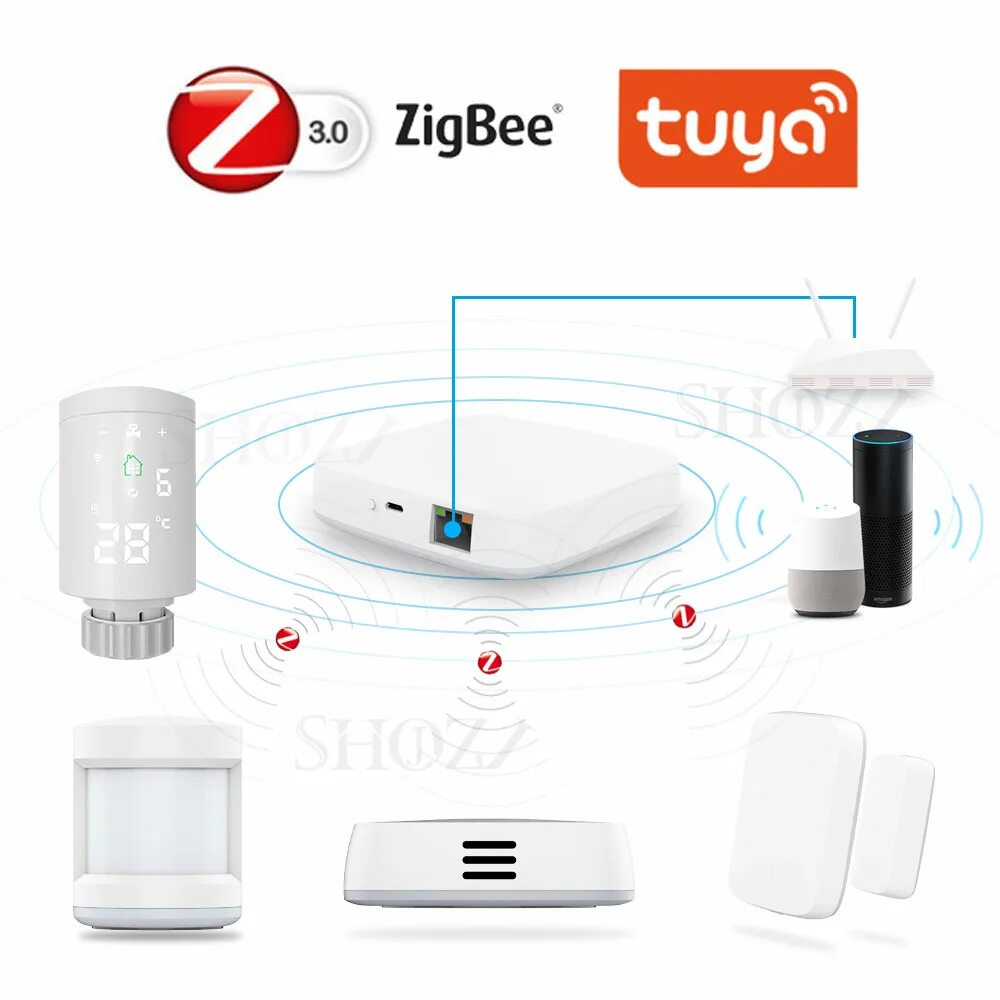 Zigbee датчики. Умный шлюз tuya zigbee. tuya zigbee wifi датчики набор. проводной шлюз tuya zigbee. шлюз 107 zigbee.