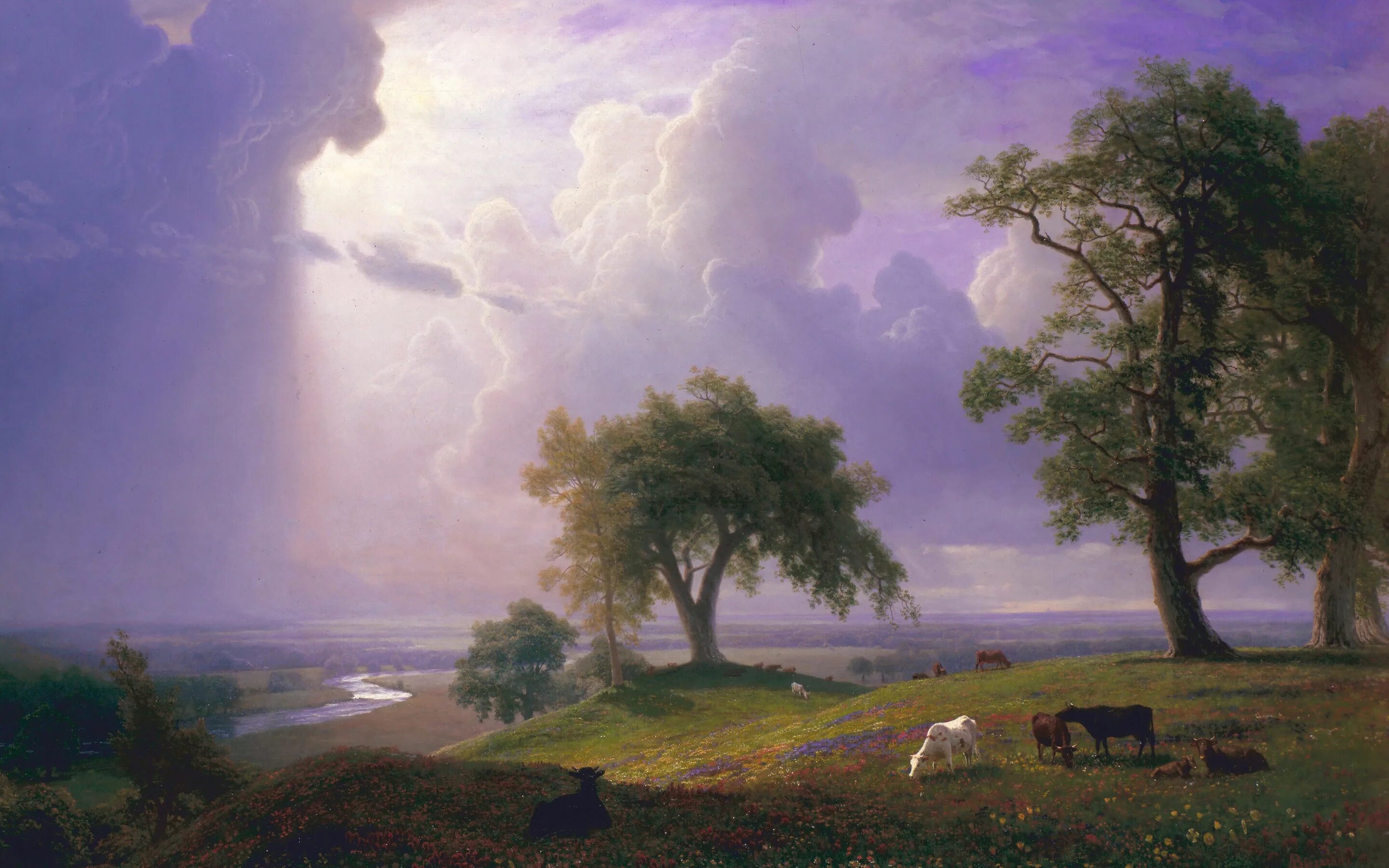 Albert Bierstadt художник.