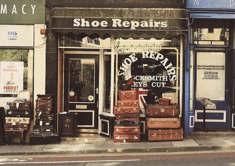 Shoe Repair shop. Repair shop close to me. The last repair shop