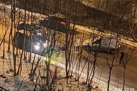 В мурманске сбит
