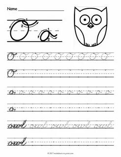 O writing
