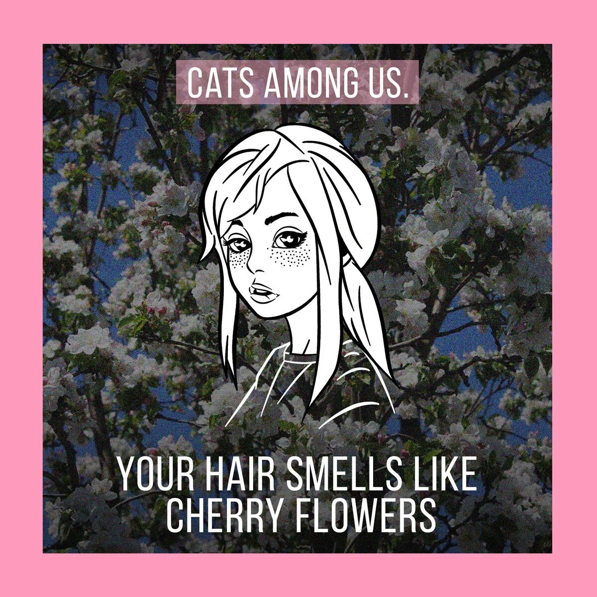 Smell like cherry чезауродынасцене. Among us Cat. Smell like Cherry чезауродынасцене обложка. Смелл лайк черри.