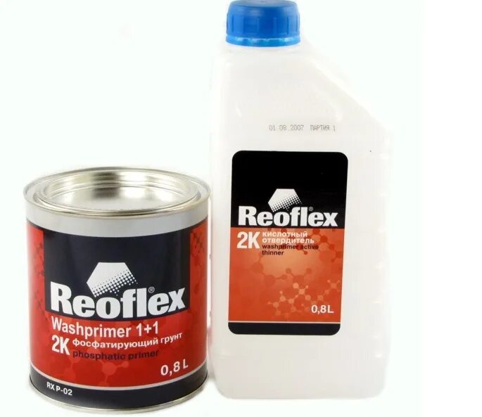 Грунтовка для автомобиля какая. Фосфатирующий грунт Reoflex CF 1+1 Washprimer CF 1+1 RX P-02.. 2k фосфатирующий грунт 1+1 желтый Reoflex. Грунт Reoflex фосфатирующий желтый 1+1 0,8л.+0,8л. Отвердитель. Reoflex грунт 2к фосфатирующий (0,8л+0,8л).