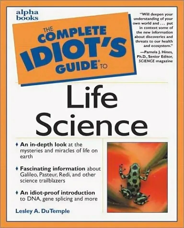 The complete idiot s guide. Alphabook журнал. химия the complete idiots to. idiot-proof.