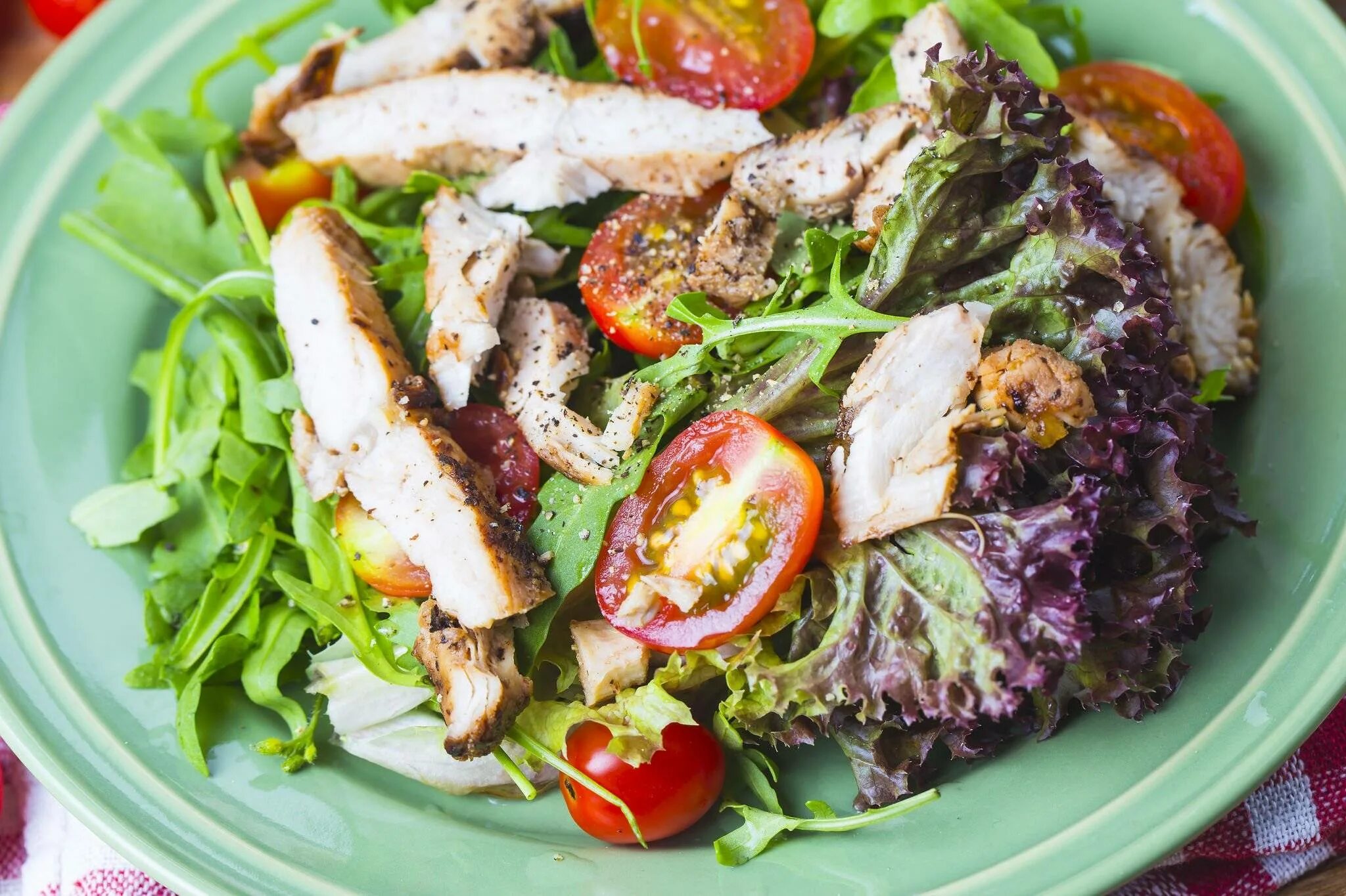 Рецепты салатов с куриным мясом