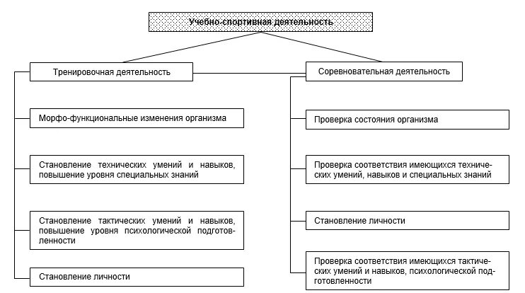 Особенности тренировочной деятельности. Спортивная деятельность схема. Структура соревновательной деятельности. Особенности спортивной деятельности.