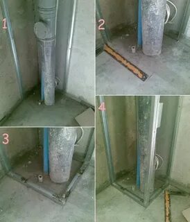 Короб для стояка в ванной