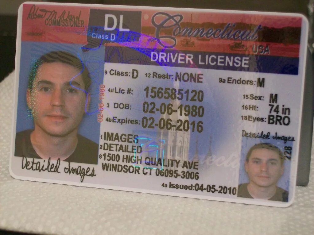 License us. California Driver License.