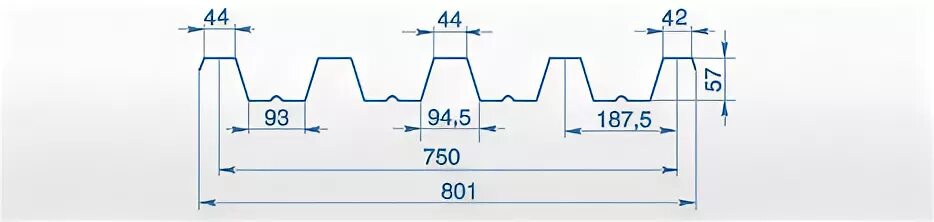 Профлист н60 845 0 8