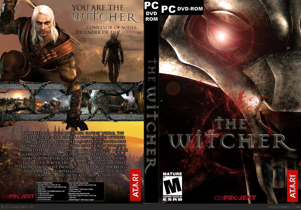 Ведьмак 1 диск. The witcher 2007 обложка. ведьмак 2007 обложка диска. ведьмак 1 обложка диска. ведьмак 1 игра обложка.