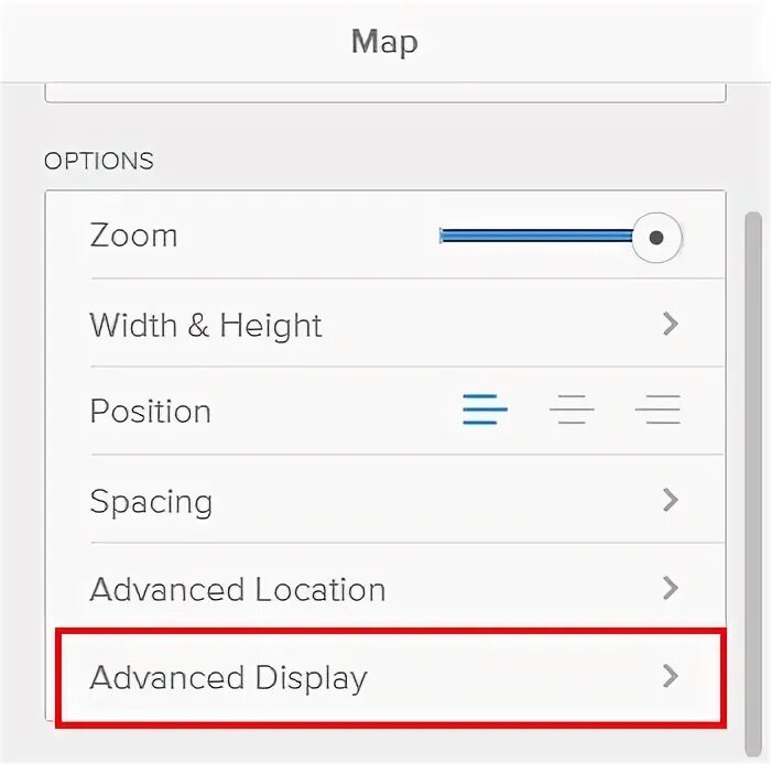 Advanced location. Advanced location