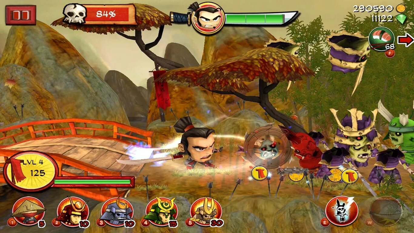 Самураи зомби игра. Самурай против зомби. Samurai vs Zombies Defense. Самурай против монстров игра. Игра Самурай против зомби на ПК.