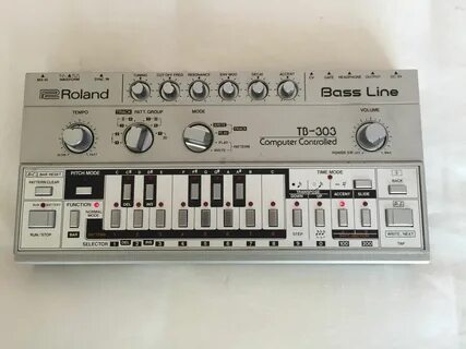Roland TB-303 with Original Box & Gig Bag.