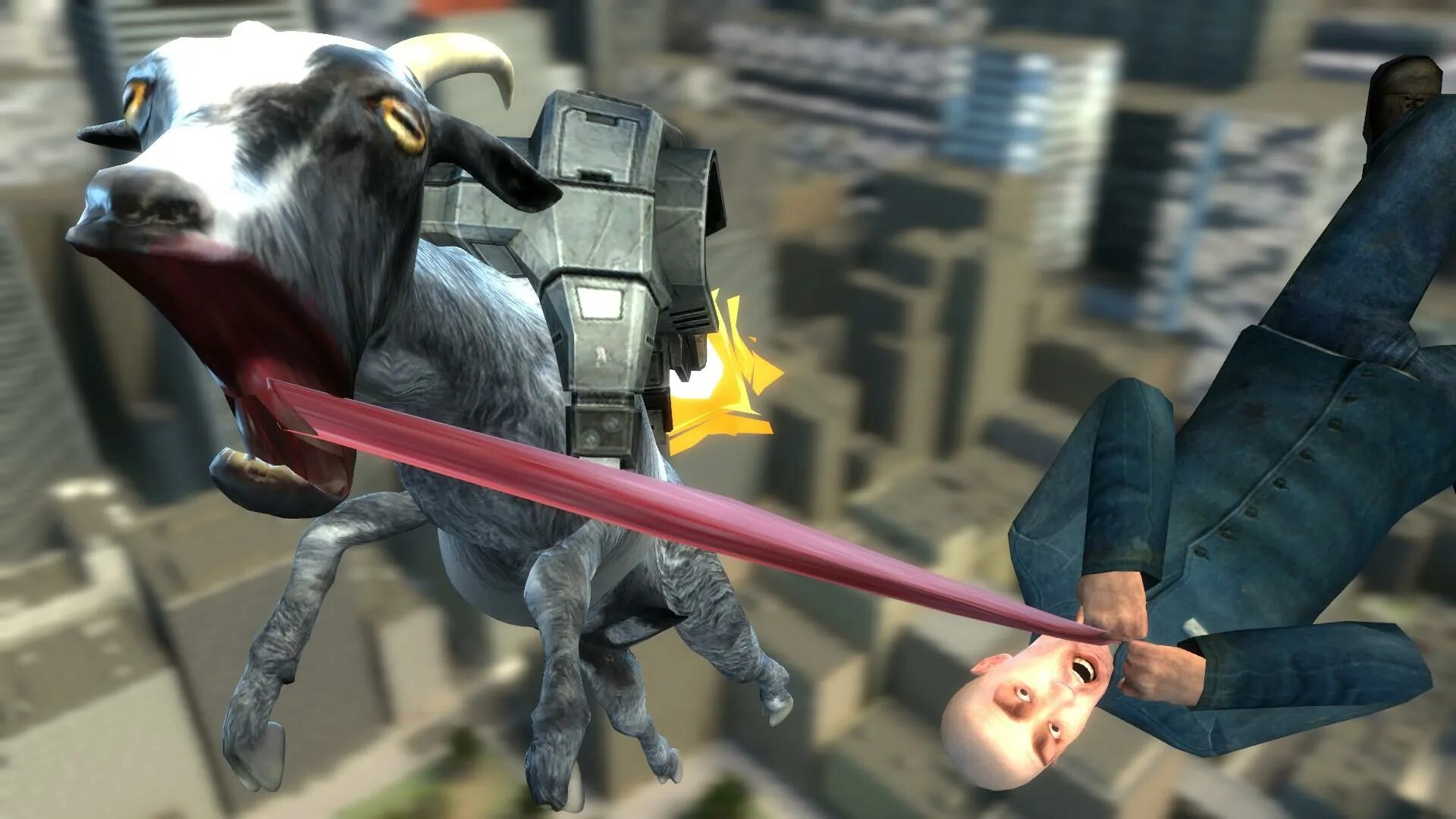 Гоат симулятор. Козел из игры. Goat simulator 2. Игра козлик. Goat simulator 3.