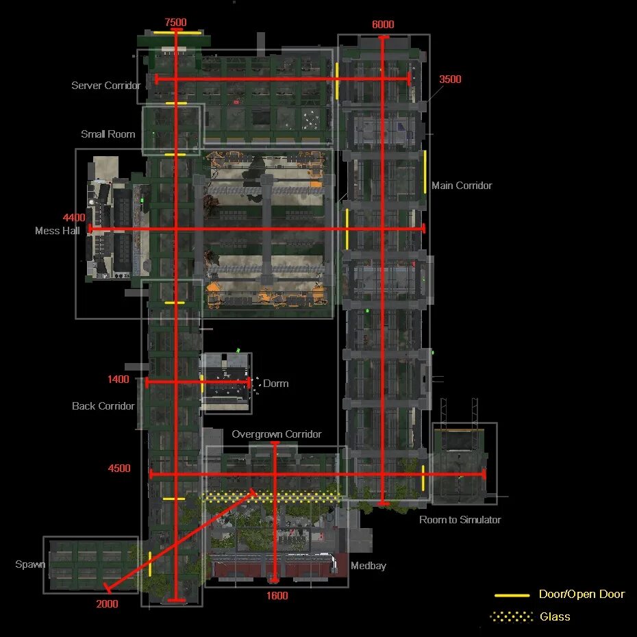 Floor map. Карты Killing Floor с обозначениями. Карта пирамида для Killing Floor.