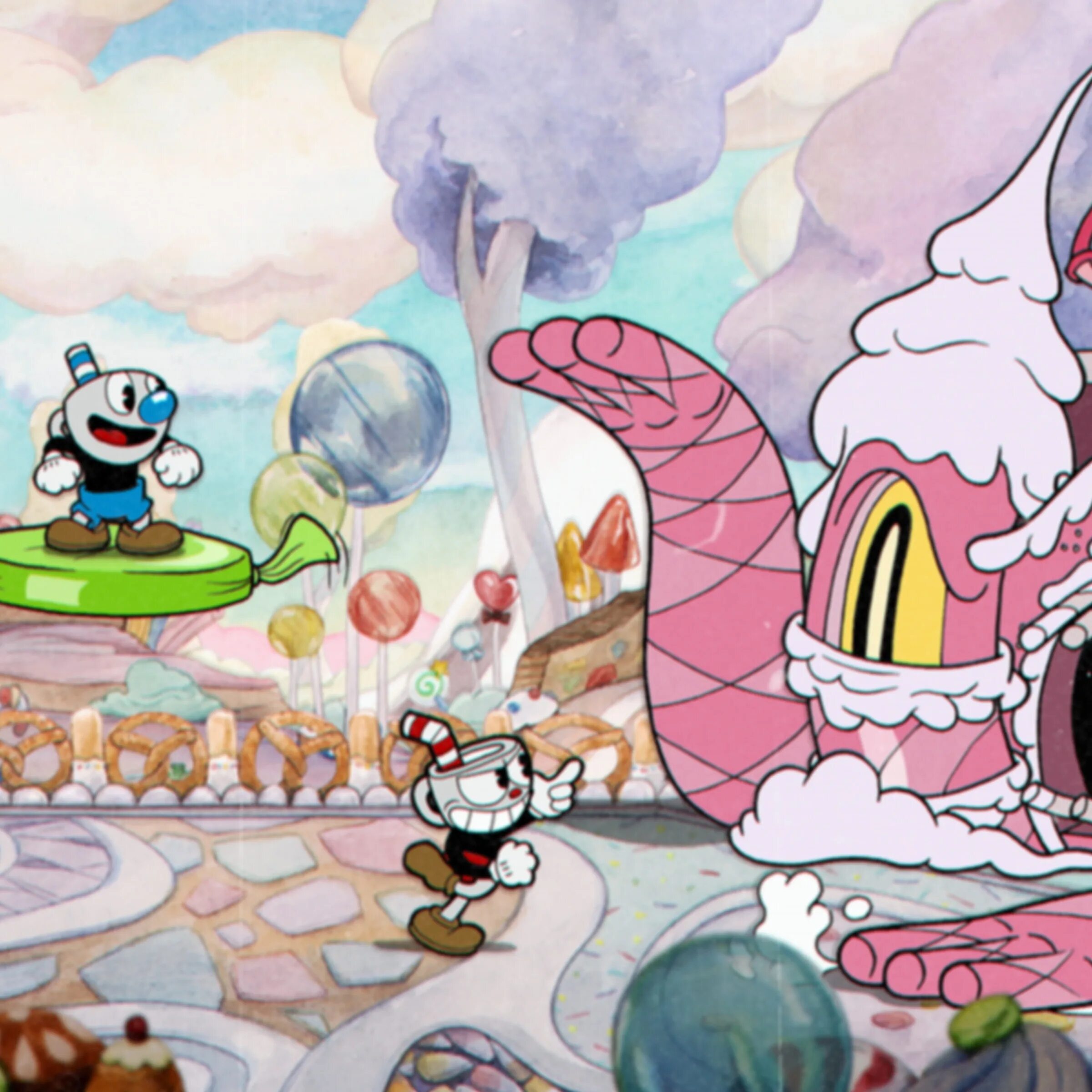 Cuphead multiplayer. Cuphead игра. капхед 1930. cuphead 1936. кап хед 2.