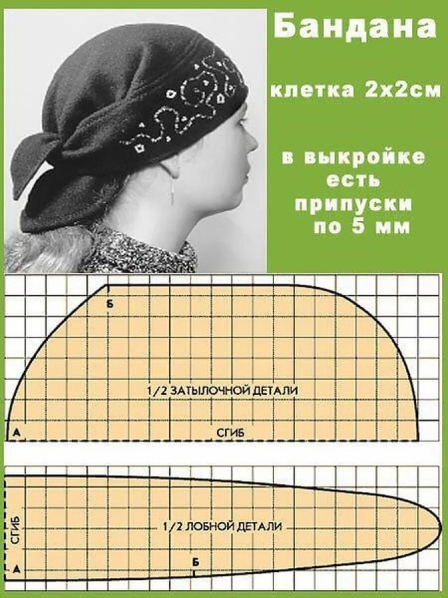 Бандана косынка выкройка. Повойник головной убор выкройка. Женский головной убор повойник выкройка. Головной убор повойник своими руками выкройка. Сшить бандану женскую