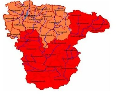 Территории гарнизонов