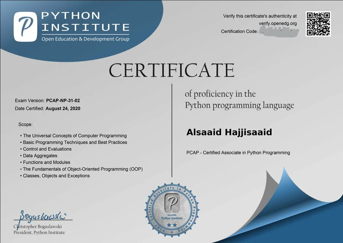 Python certificate. Сертификат по программированию. Сертификат программиста Python. Сертификат о прохождении курса. Сертификат об окончании курсов по программированию.
