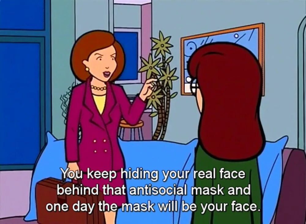 Джейн Лейн. Daria quotes. Keep hiding