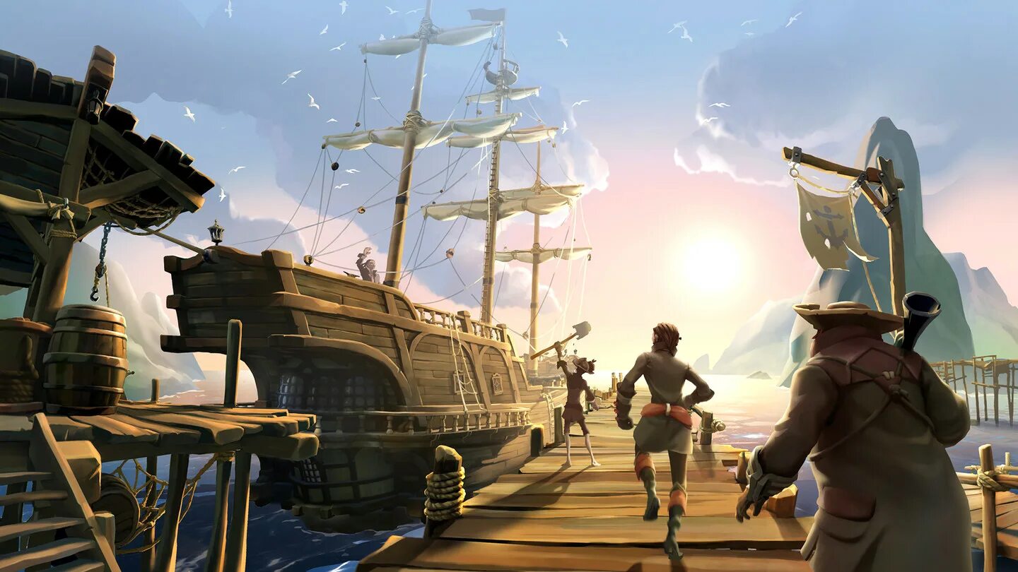 Галеон Sea of Thieves. Игра Sea of Thieves. Игра про пиратов Sea of Thieves. Игра пираты the Sea.