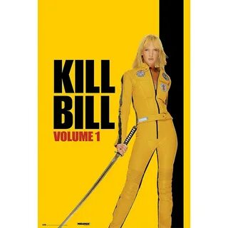 Kill Bill Poster Volume 1 Uma Thurman 91.5 x 61 cm.