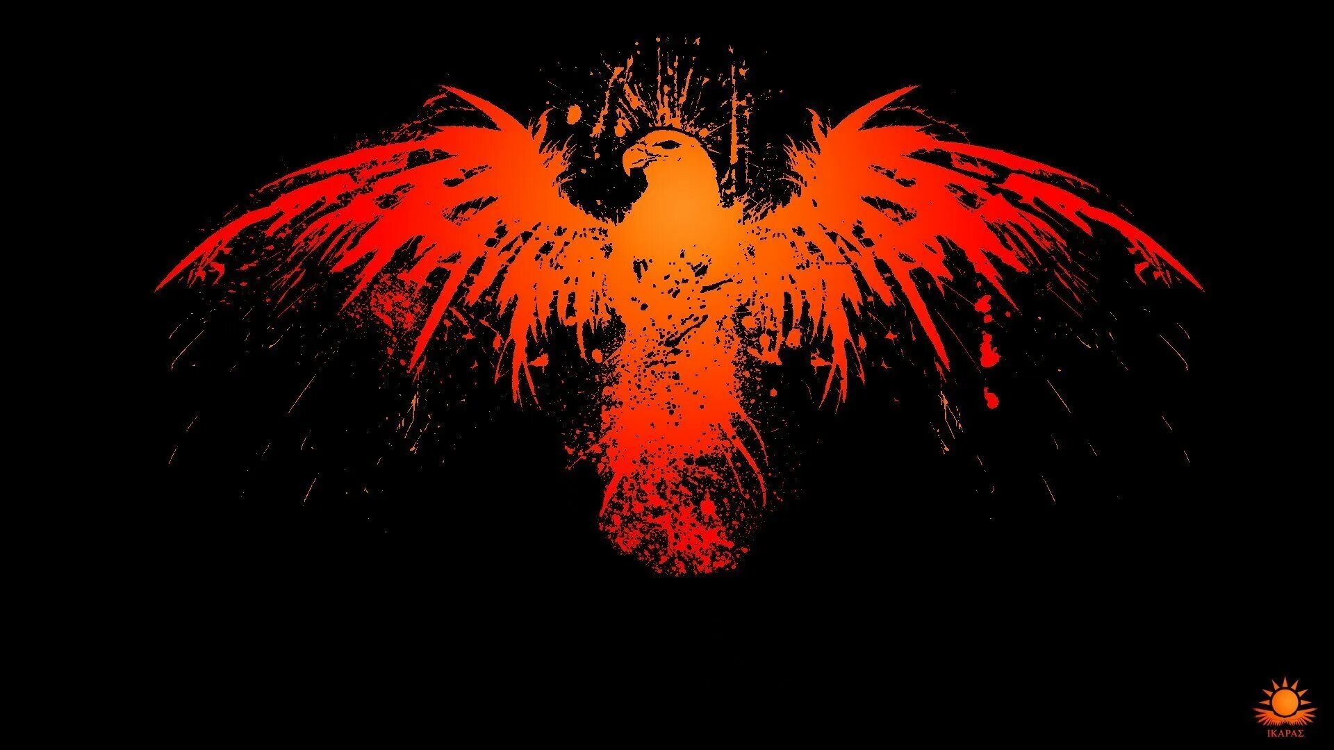 Феникс обои. Птица Феникс. Огненная птица. Огненный Орел. Красный Феникс.