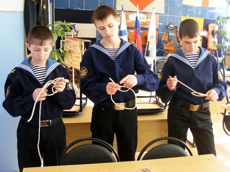 морской узел.