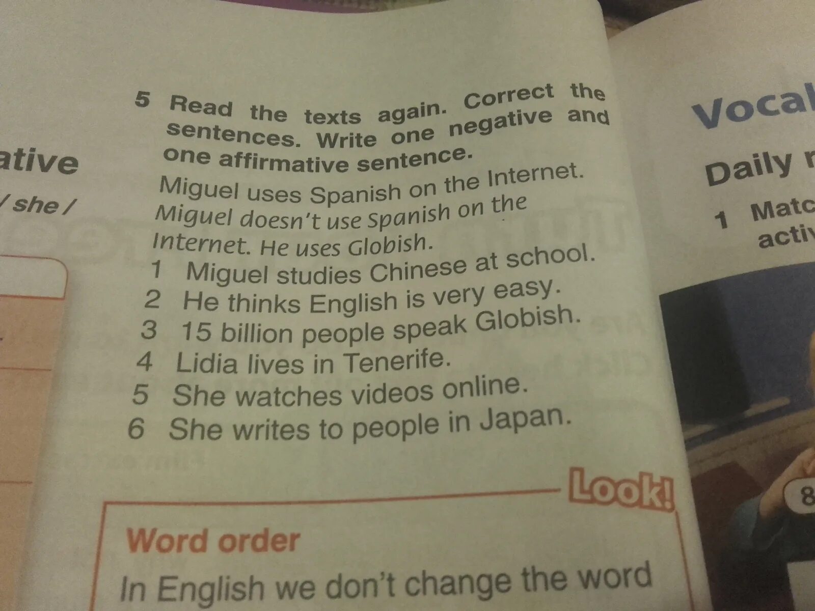 Affirmative sentences write she. Read again and correct 3 класс. Read the text again and find .... Brazilian people not speak Spanish write sentences Комарова. Write sentences use the affirmative