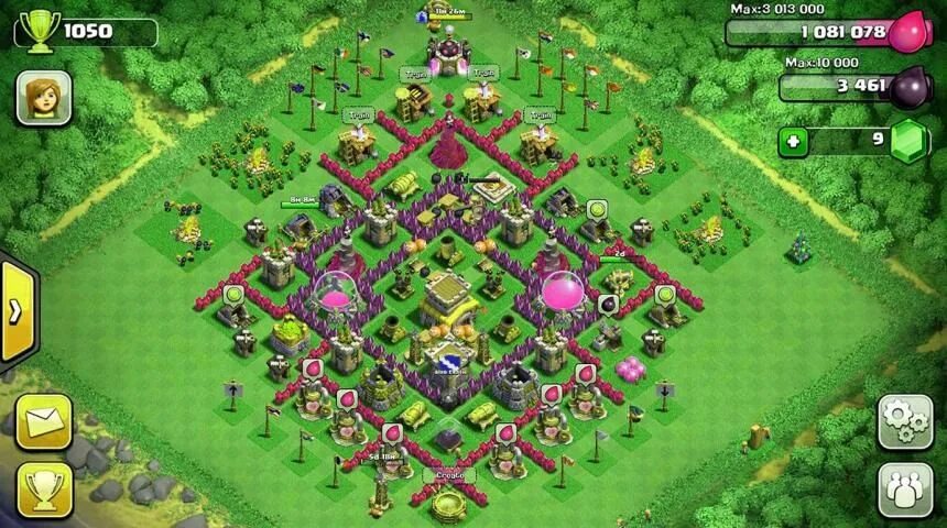 1 Версия клеш оф кланс. Clash of Clans первая версия. Скрин игры Clash of Clans. Самая первая версия клеш оф кленс.