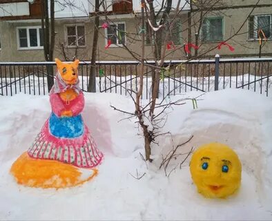 Снежный колобок