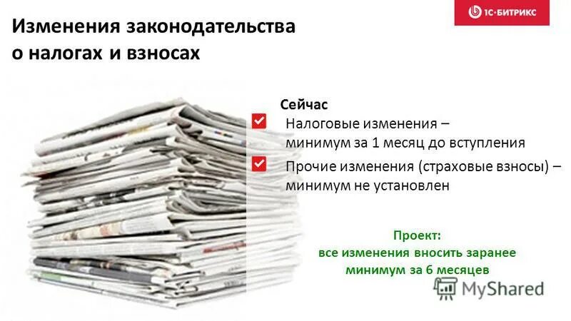 Прочие изменения