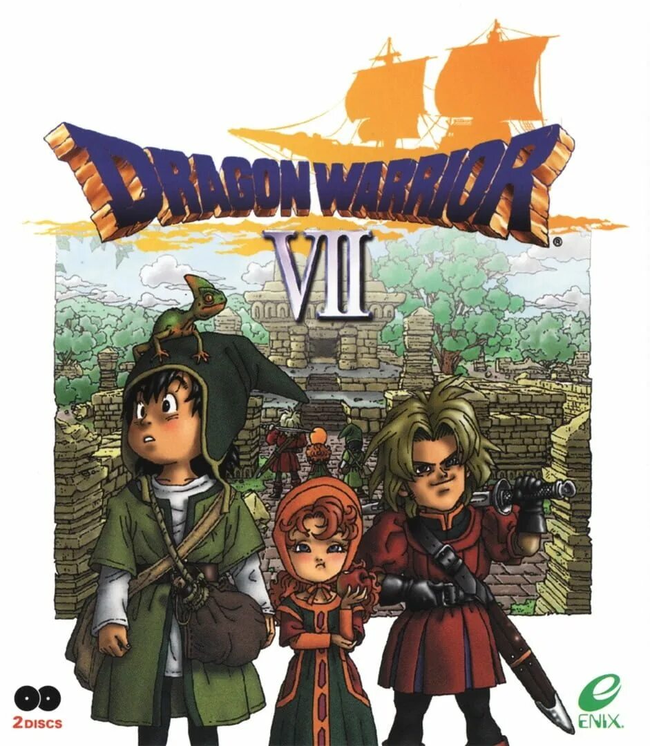 Игра 7 драконов. Dragon Quest VII ps1. Dragon Warrior 7 ps1. Dragon Quest VII Eden no Senshitachi. Игра Dragon Warrior на плейстейшен.