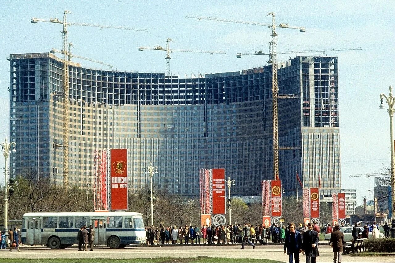 Гостиница космос Москва 1980
