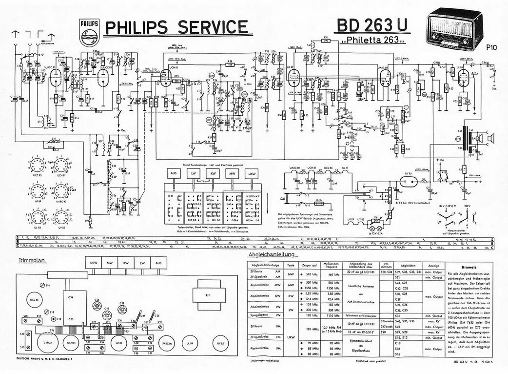 Bd philips. Радиоприемник philips philetta схема. 1957 radio.
