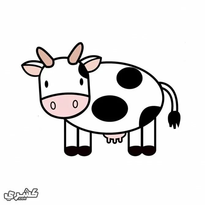 Рисунки для срисовки коровка. Корова рисунок. Корова для рисования для детей. Корова рисунок для детей карандашом.