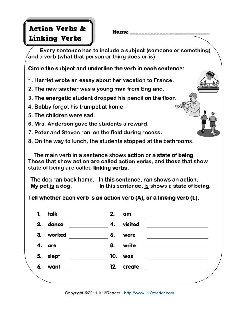 Underline the and circle the. Linking verbs worksheets. link verbs in english. linking and helping verb worksheet. linking verbs exercises.