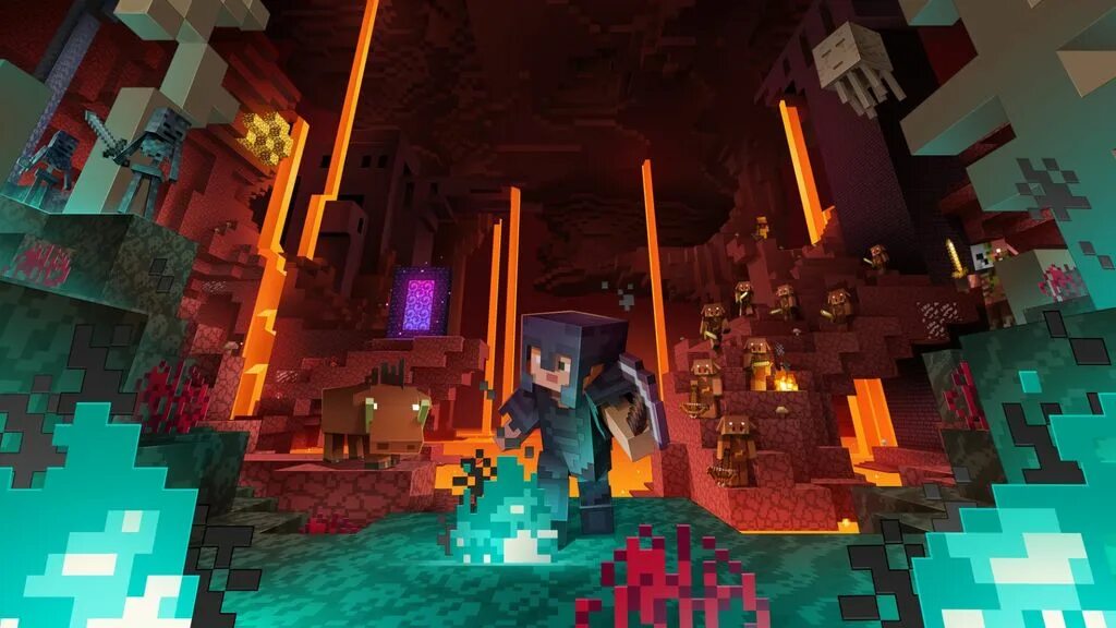 Minecraft java edition launcher. Ад майнкрафт 1.19. Майнкрафт Nether update. Обновление МАЙНКРАФТА 1.16. Майнкрафт лаунчер лаунчер.