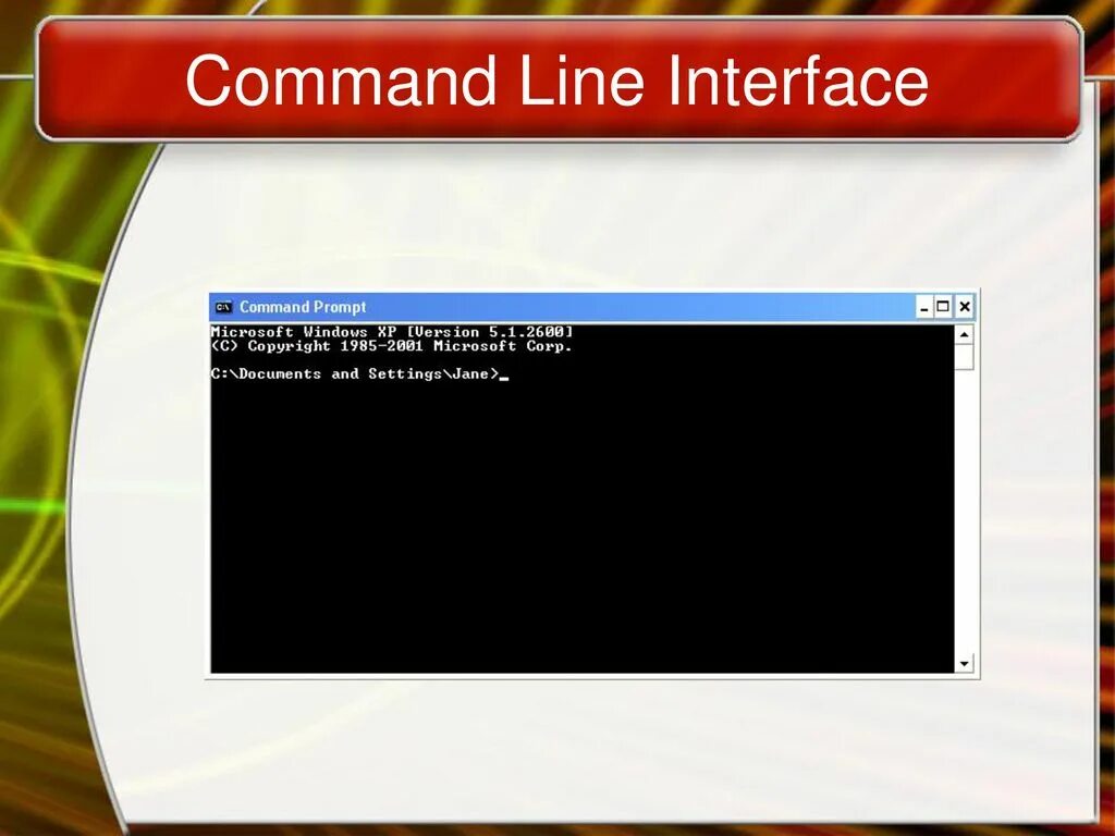 Cli command line