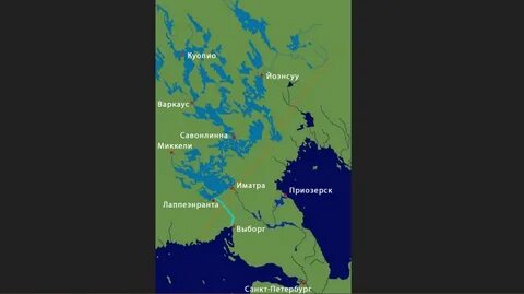 Ленинградская область граничит с финляндией и