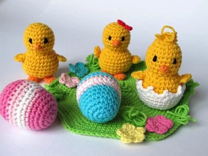Пасхальные амигуруми