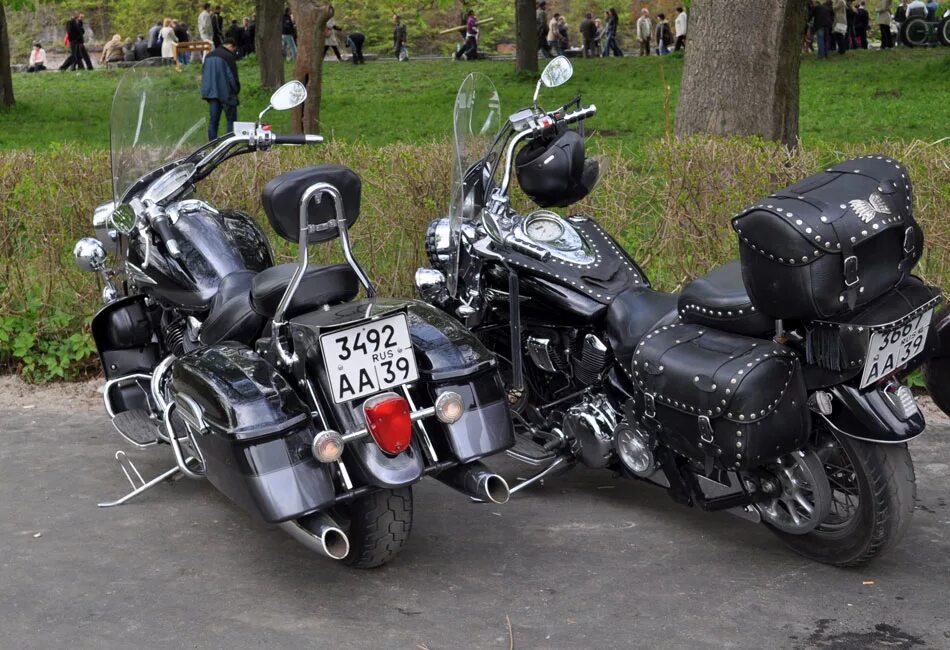 Байкеры цена. Байкерский мотоцикл. Байкерский мотоцикл с багажником. Черный байкерский мотоцикл. Байкеры на мотоциклах широких.
